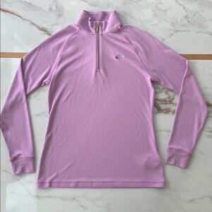 NWOT Greg Norman WOMEN'S LONG SLEEVE CLASSIC PIQUE POLO Lilac